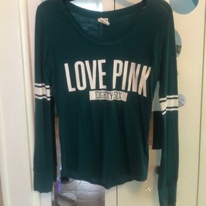 Pink Long Sleeved Shirt